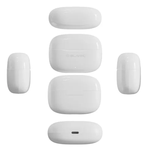Blavec Bluetooth TWS Fülhallgató BW-08 Speak AI (BW08SA-W) fehér