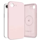 iPhone 16e / 17e Tech-protect Silicone MagSafe Rózsaszín Gyöngy tok