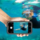 iPhone 17 Pro Max fekete vízálló Shellbox DOT tok kompatibilis MagSafe