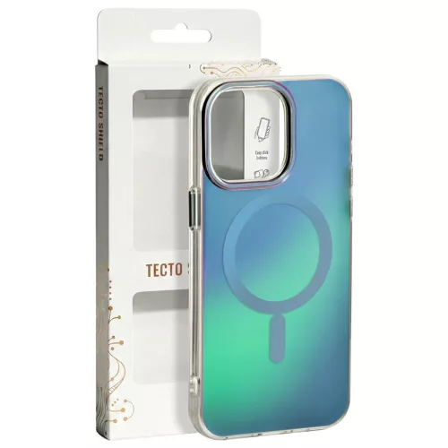 iPhone 16 Pro Tecto Shield Aurora tok kék