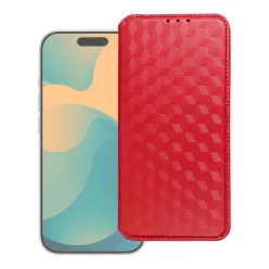 Xiaomi Redmi Note 15 5G tok Könyv alakú Cubic piros