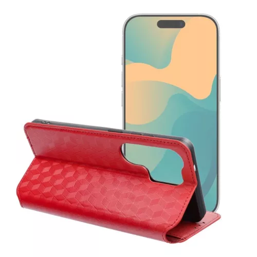 Xiaomi Redmi Note 15 5G tok Könyv alakú Cubic piros