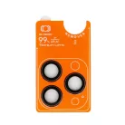 Edzett üveg Tel Védelem Titán Lencse 99% AR kamerára Iphone 15 Pro/15 Pro Max titán (lencse 3 db) üvegfólia
