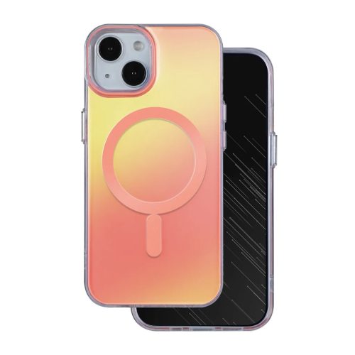 iPhone 13 / 14 6,1" Tecto Shield Aurora tok rózsaszín tok