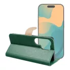 Samsung Galaxy S26 Ultra tok, zöld arany split könyv tok