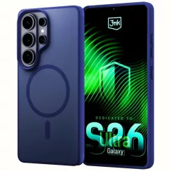 Samsung Galaxy S26 Ultra 3MK Smoke MagCase füstös kék tok