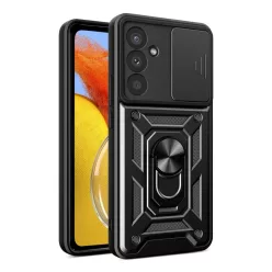 Hybrid Armor Camshield Fekete Samsung Galaxy A57 tok