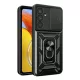Hybrid Armor Camshield Fekete Samsung Galaxy A57 tok