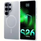 Samsung Galaxy S26 Ultra 3MK Smoke MagCase fehér tok