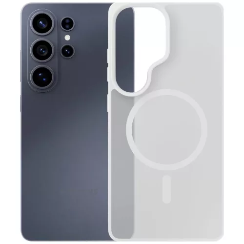Samsung Galaxy S26 Ultra 3MK Smoke MagCase fehér tok