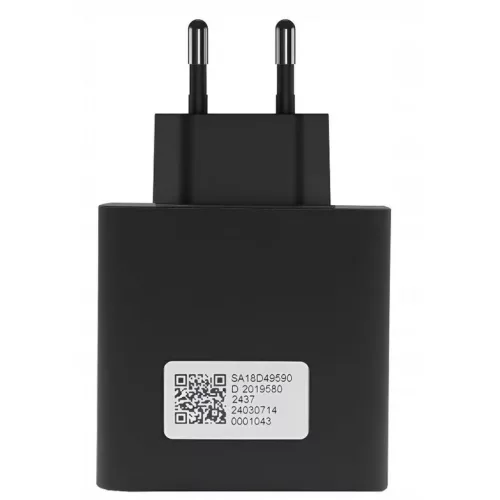 Motorola eredeti Type-C 125W MC-1259 fekete hálózati USB-C töltő adapter