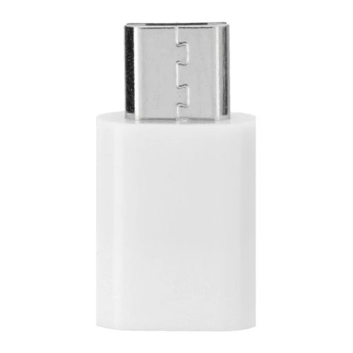 Type-C - Micro USB adapter Blue Star - fehér