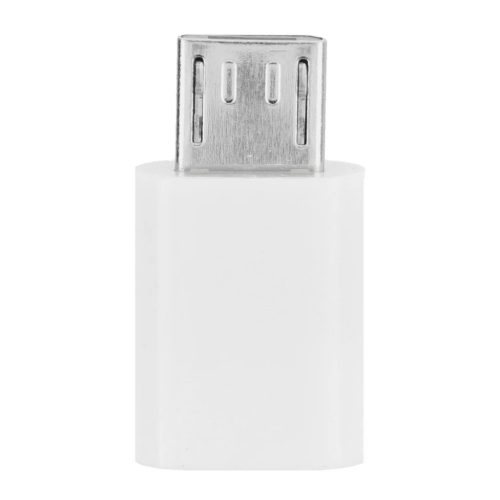 Type-C - Micro USB adapter Blue Star - fehér