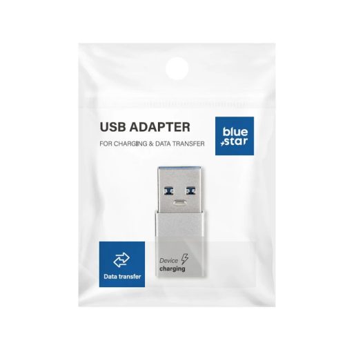 USB Type-C - USB-A 3.0 adapter Blue Star - fehér