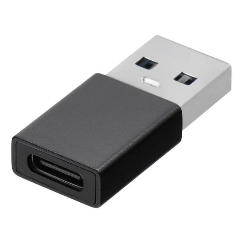 USB Type-C - USB-A 3.0 adapter Blue Star - fekete