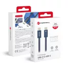 Forcell F-Energy QC4.0 PD 5A 100W Cafule Color USB-C - USB-C kábel 1,2 m ACYH23 sötétkék