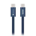 Forcell F-Energy QC4.0 PD 5A 100W Cafule Color USB-C - USB-C kábel 1,2 m ACYH23 sötétkék