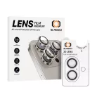 Tel Protect 3D Kamera lencsevédő üvegfólia iPhone 16/16 Plus átlátszó (2 db lencse),