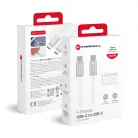 Forcell F-Energy Cafule Color USB-C - USB-C kábel QC4.0 PD 5A 240W 1,2 m CBN1 fehér