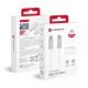 Forcell F-Energy Cafule Color USB-C - USB-C kábel QC4.0 PD 5A 240W 1,2 m CBN1 fehér