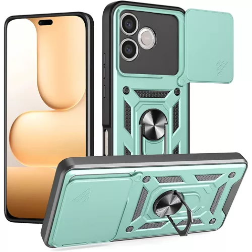 Techsuit - CamShield Series - Honor 600 Lite - Zöld tok