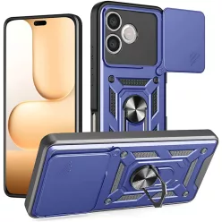 Honor 600 Lite Kék Techsuit CamShield sorozat tok