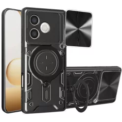 Honor 600 Lite Fekete Techsuit CamGuard Pro tok