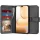 Honor 600 Lite Fekete Techsuit Diary fliptok