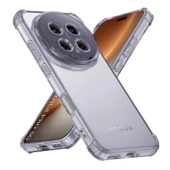   Honor Magic8 Pro Füstfekete Techsuit Ütésálló Átlátszó Szilikon Tok