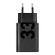 Motorola eredeti USB-A hálózati töltő adapter 33W MC339 fekete