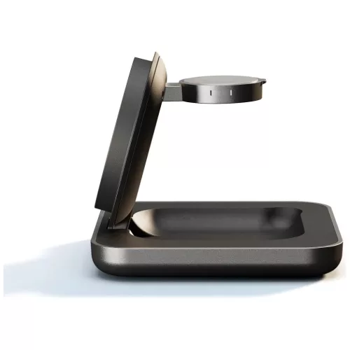 Zens Nightstand Charger Pro 2 + Apple Watch Qi2 15W USB-C mágneses indukciós 2 az 1-ben töltő