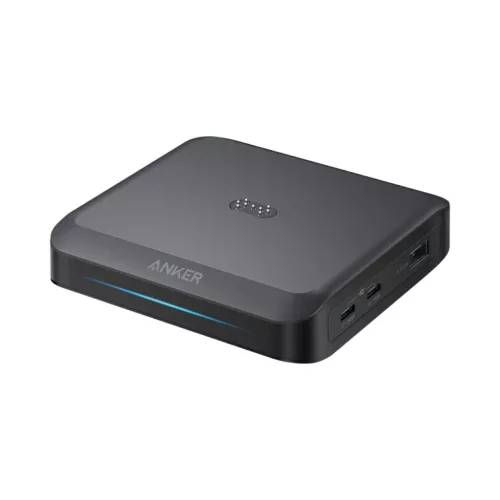 Anker Asztali Töltő Powerbank Prime, 150W, 5A, 1 x Pogo Pin - 1 x USB-A - 2 x USB-C, Fekete A1903G11