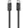 Anker Zolo USB-C - USB-C Kábel, 240W, 1m, Fekete