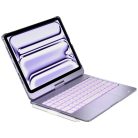 Apple iPad Pro 11 2024-2025 Typecase Flexbook Touch billentyűzetes tok világos lila