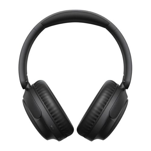 QCY H2S Lite fekete vezeték nélküli Bluetooth fejhallgató