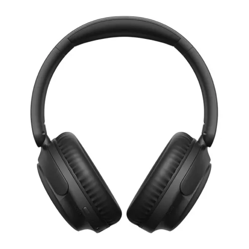 QCY H2S Lite fekete vezeték nélküli Bluetooth fejhallgató