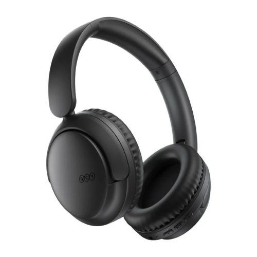 QCY H2S Lite fekete vezeték nélküli Bluetooth fejhallgató