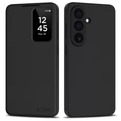   Samsung Galaxy A57 5G Tech-Protect Smart Wallet matt fekete tok