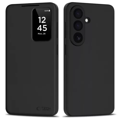 Samsung Galaxy A57 5G Tech-Protect Smart Wallet matt fekete tok