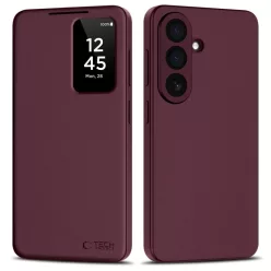   Samsung Galaxy A57 5G Tech-Protect Smart Wallet tok eperfa / bordó
