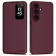Samsung Galaxy A57 5G Tech-Protect Smart Wallet tok eperfa / bordó