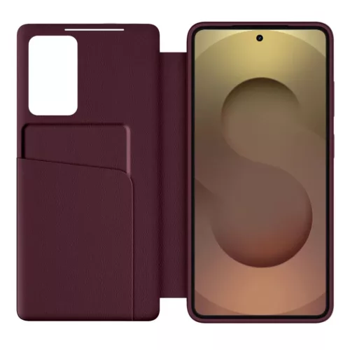 Samsung Galaxy A57 5G Tech-Protect Smart Wallet tok eperfa / bordó