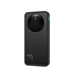   Joyroom JR-PBF12 Pro Powerbank 22,5W 10000mAh Digitális Kijelzővel 2x USB-A 1x USB-C - Fekete