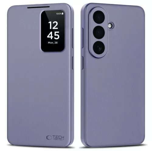 Samsung Galaxy A57 5G Tech-Protect Smart Wallet lila tok