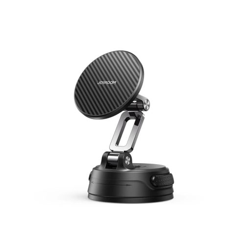 Joyroom JR-ZS510 Mágneses Autós Telefontartó Gél Tapadókoronggal - Gunmetal Fekete