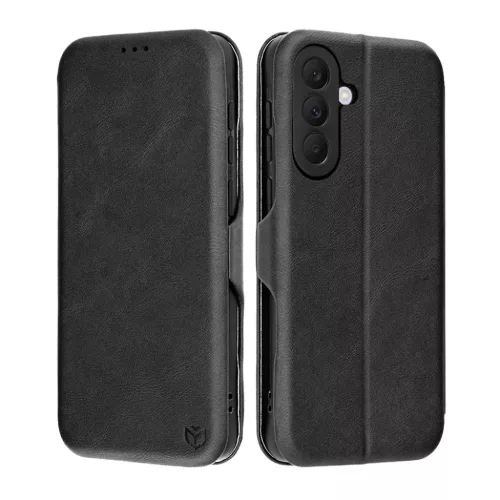 Samsung Galaxy A57 5G Fekete Techsuit Safe Wallet Plus tok