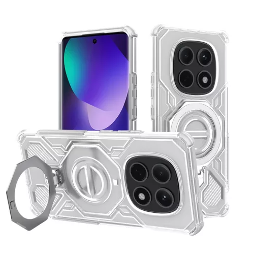 Xiaomi Redmi Note 15 5G / Poco M8 5G Fehér Átlátszó Techsuit Carbon Shield PRO tok
