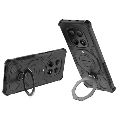 Xiaomi Redmi Note 15 5G / Poco M8 5G Fekete Techsuit Carbon Shield PRO tok
