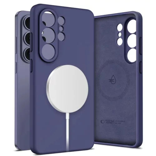Samsung Galaxy S26 Ultra Tech-Protect Silicone MagSafe kobaltlila tok