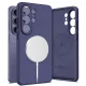 Samsung Galaxy S26 Ultra Tech-Protect Silicone MagSafe kobaltlila tok